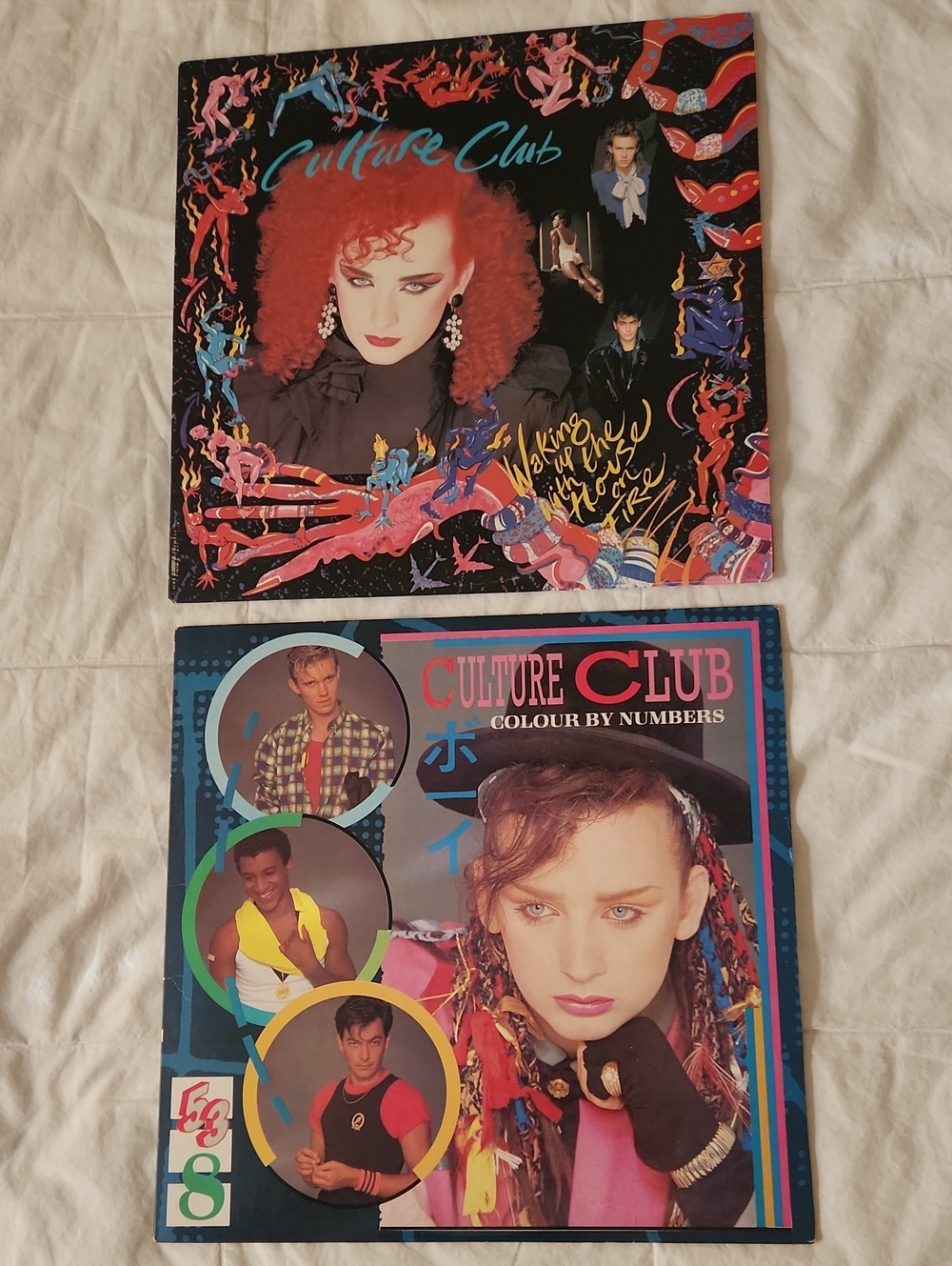 Culture Club Vintage Vinyl Records - Colorful Album Covers DISPLAY COPIES!!!